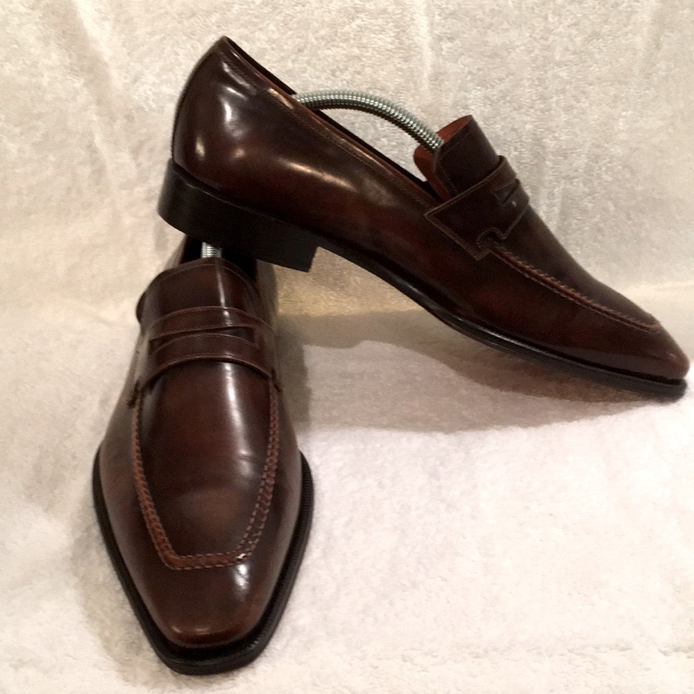 Mezlan Galina tan loafer size 8.5 new in box